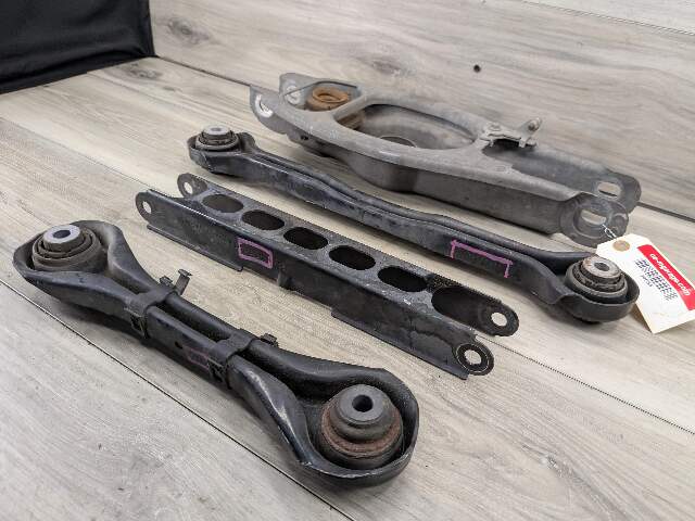 OEM BMW E88 E90 E92 Rear Right Lower Upper Suspension Control Arm Wishbone SET