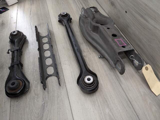 OEM BMW E88 E90 E92 Rear Right Lower Upper Suspension Control Arm Wishbone SET