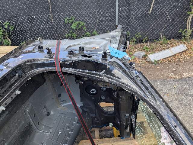22-25 OEM BMW G42 230 M240 Left Driver Side A Pillar Apron Body Frame Cut