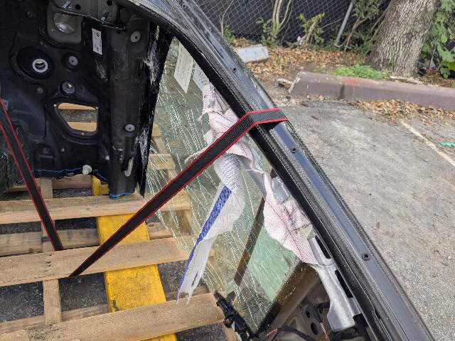 22-25 OEM BMW G42 230 M240 Left Driver Side A Pillar Apron Body Frame Cut