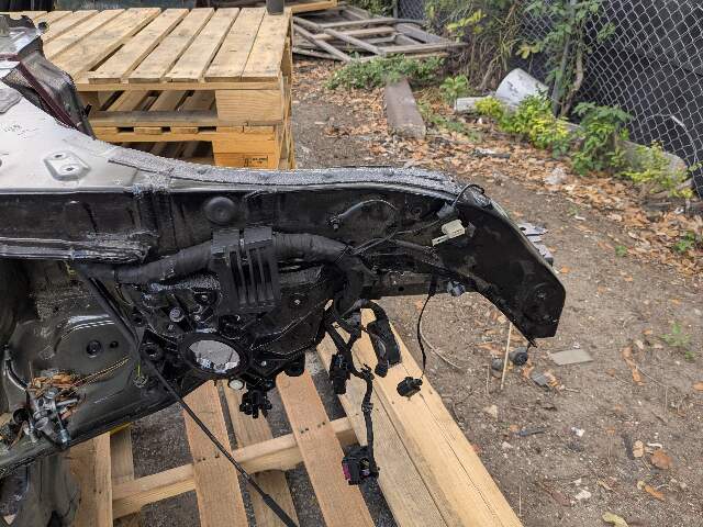 22-25 OEM BMW G42 230 M240 Left Driver Side A Pillar Apron Body Frame Cut
