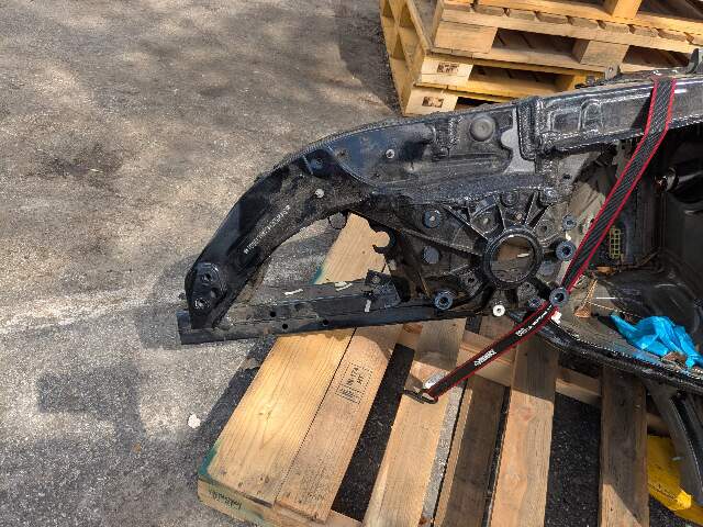22-25 OEM BMW G42 230 M240 Right Passenger Side A Pillar Apron Body Frame Cut