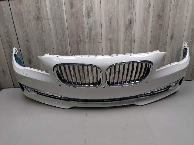 13-15 OEM BMW F01 F02 740 750 Front Bumper Cover w/ Grilles COMPLETE PDC White