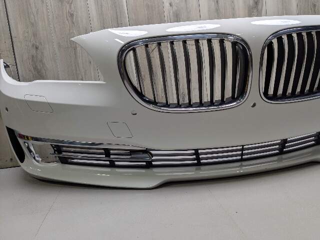 13-15 OEM BMW F01 F02 740 750 Front Bumper Cover w/ Grilles COMPLETE PDC White