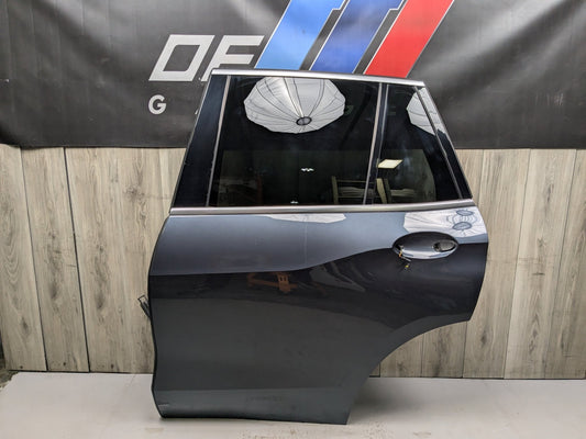 19-25 OEM BMW G05 X5 Rear Left Driver Side Door Shell Panel Gray C27