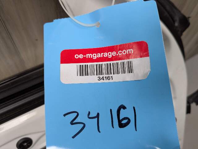 16-22 OEM BMW G11 G12 740 750 Front Left Driver Aluminum Door Shell Panel White