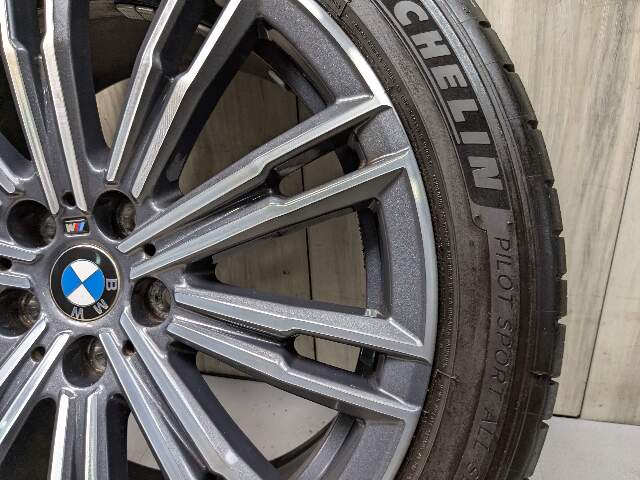 19-24 OEM BMW G20 330 M340 Rear Rim Wheel 18x8.5 ET40 Double Spoke Style 790M