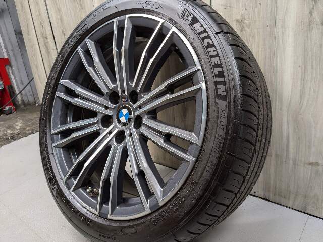 19-24 OEM BMW G20 330 M340 Rear Rim Wheel 18x8.5 ET40 Double Spoke Style 790M