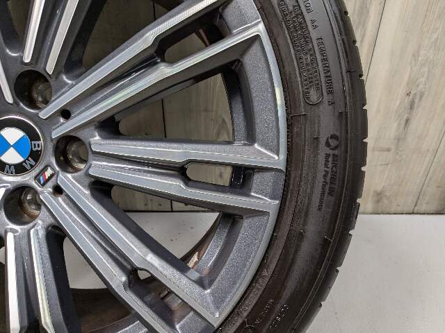 19-24 OEM BMW G20 330 M340 Rear Rim Wheel 18x8.5 ET40 Double Spoke Style 790M