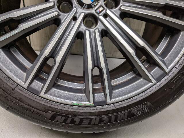 19-24 OEM BMW G20 330 M340 Rear Rim Wheel 18x8.5 ET40 Double Spoke Style 790M