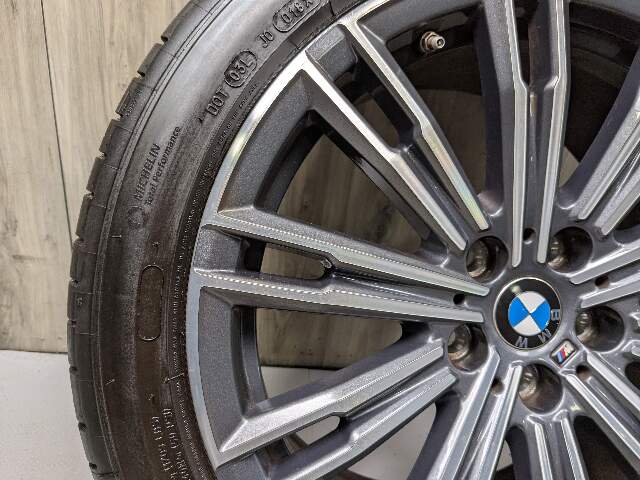 19-24 OEM BMW G20 330 M340 Rear Rim Wheel 18x8.5 ET40 Double Spoke Style 790M