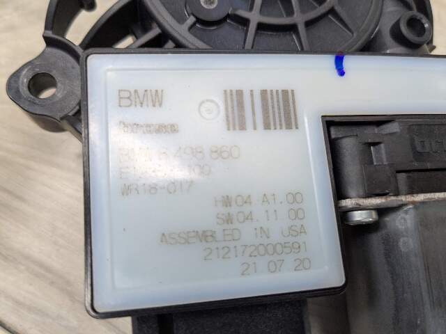 OEM BMW G20 G80 330 M340 M3 FRONT Right Passenger Door Window Regulator Motor