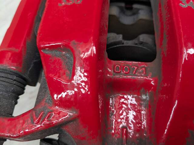 OEM BMW G01 G02 G20 G42 M340 M40 REAR Left Driver Side Brake Caliper Brembo RED