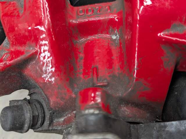 OEM BMW G01 G02 G20 G42 M340 M40 REAR Left Driver Side Brake Caliper Brembo RED