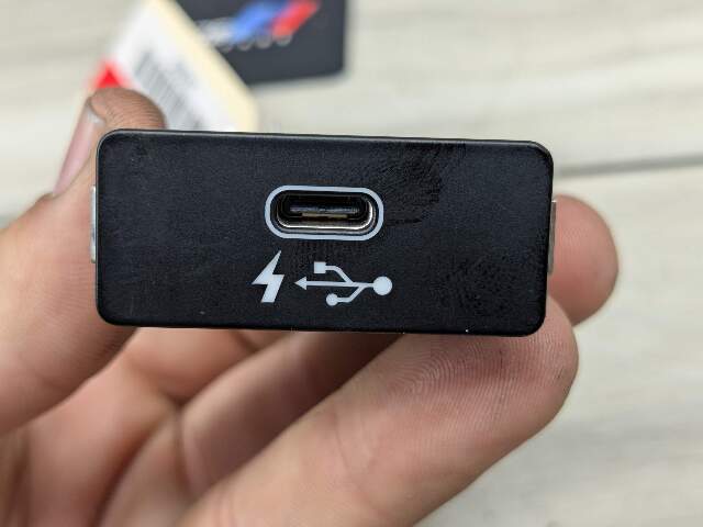 OEM BMW F44 F48 F97 G01 G05 G12 G20 G30 G80 USB Dual Type C Charger Port Socket