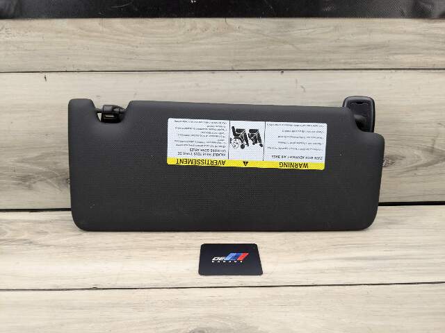 *19-24 OEM BMW G20 G80 330 M340 M3 Left Driver Side Interior Sun Visor Black