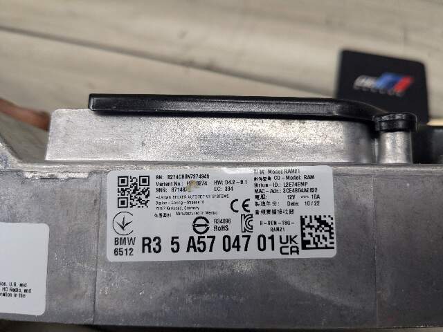 OEM BMW G20 G22 G23 G80 G82 G83 Radio Audio Sound Amplifier Control Module SDARS