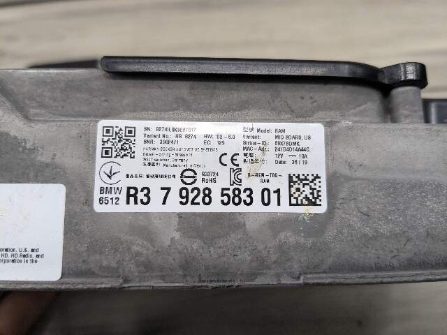 OEM BMW F90 G01 G05 *G12* G20 G30 G80 M3 Amplifier Receiver Audio Control Module