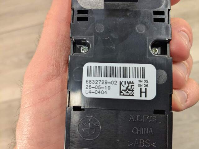 OEM BMW F90 F97 G01 G05 G20 G30 X3 Front Driver Main Master Power Window Switch