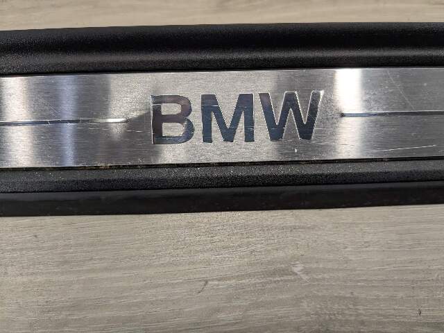NOTE* 19-24 OEM BMW G20 330 Front Left Right Door Sills Cover Scuff Plates PAIR