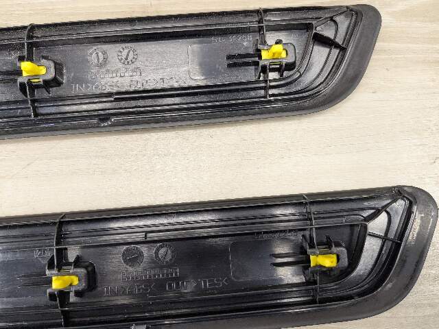 NOTE* 19-24 OEM BMW G20 330 Front Left Right Door Sills Cover Scuff Plates PAIR