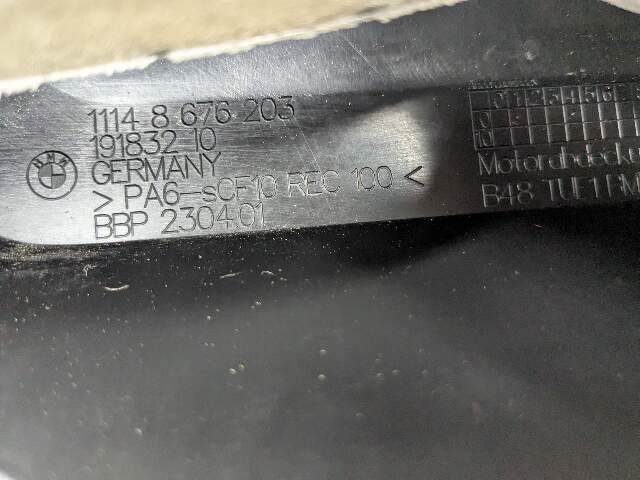 OEM BMW G01 G02 G20 G22 G23 G26 G30 G42 Engine Motor Cover Head Cylinder B46 B48