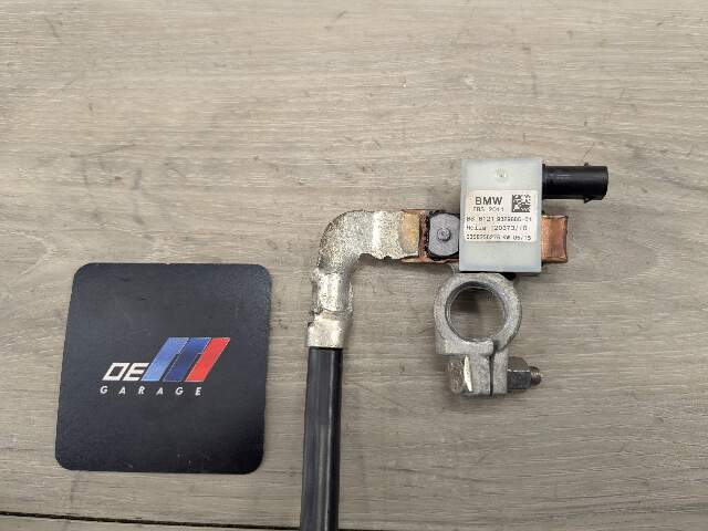 14-19 OEM BMW F15 F16 X5 X6 REAR Negative Battery Cable Connector Black