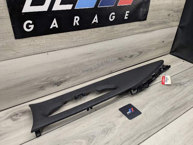 14-19 OEM BMW F15 F16 X5 X6 F85 F86 Nappa Leather Upper Dash Screen Trim Panel