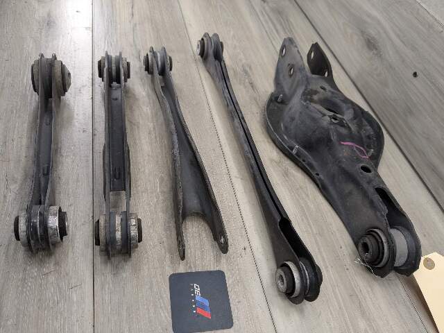 19-24 OEM BMW G20 G22 G26 Rear Right Passenger Side Upper Lower Control Arm SET