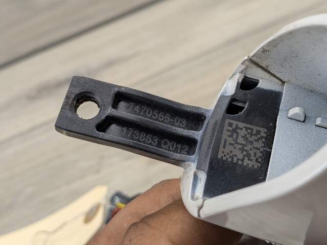 18-24 OEM BMW G01 G02 X3 X4 REAR Left Driver Door Handle COMFORT White