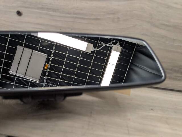 18-24 OEM BMW G01 X3 Rear View Interior Mirror HomeLink EC / LED / GTO