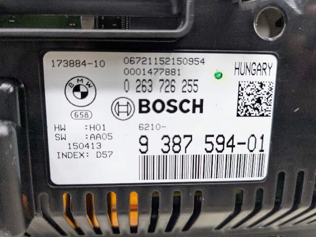 14-18 OEM BMW X5 F15 Instrument Cluster Speedometer BOSCH w/ HUD