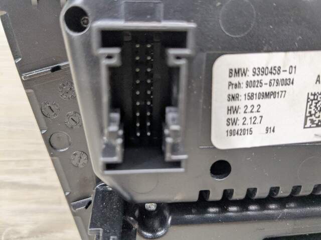 14-19 OEM BMW F15 F85 X5 F16 F86 X6 AC Heater Control Panel Radio Media Switch