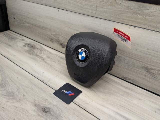 14-19 OEM BMW F15 F16 X5 X6 Front Driver Steering Wheel Airbag Air Bag Black