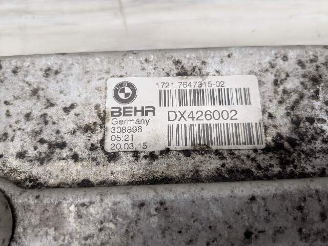 07-19 OEM BMW E70 E71 F15 F16 X5 X6 Auto Transmission Oil Cooler Heat Exchanger