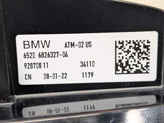OEM BMW F97 F98 G01 G02 G05 G06 G07 G20 G30 Roof Shark Fin Radio Antenna Module