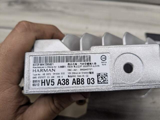 OEM BMW F97 G01 G05 G20 G23 G30 G42 G80 G83 Radio AMP Amplifier Booster HARMAN