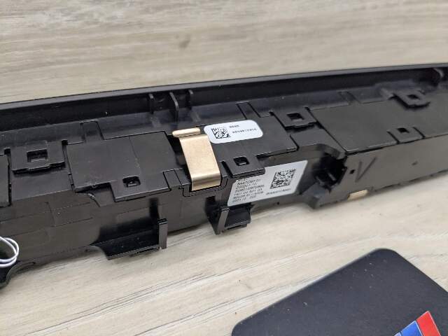 OEM BMW G20 G22 G23 G80 G82 G83 M3 M4 Control Panel Radio Media Buttons Control