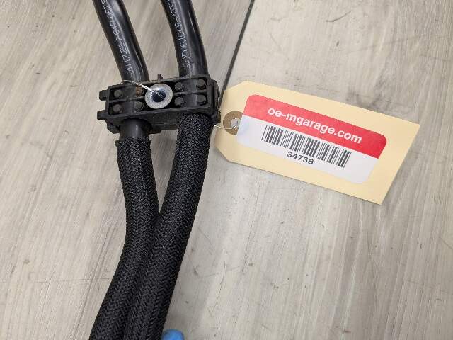 14-18 OEM BMW F15 X5 N55 Xdrive AWD Inlet Outelt Oil Cooler Hose Tube Pipe SET