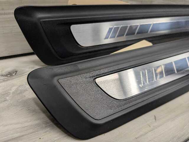 OEM BMW G22 G42 M SPORT Front Left Right Door Sill Plate Molding Trim SET