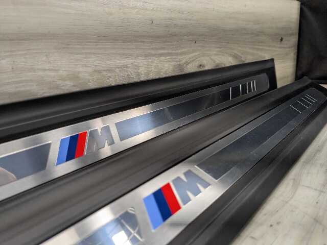 OEM BMW G22 G42 M SPORT Front Left Right Door Sill Plate Molding Trim SET