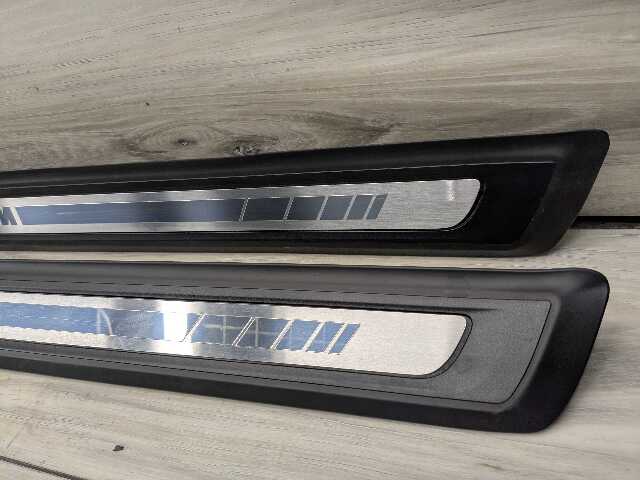 OEM BMW G22 G42 M SPORT Front Left Right Door Sill Plate Molding Trim SET