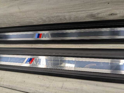 OEM BMW G22 G42 M SPORT Front Left Right Door Sill Plate Molding Trim SET