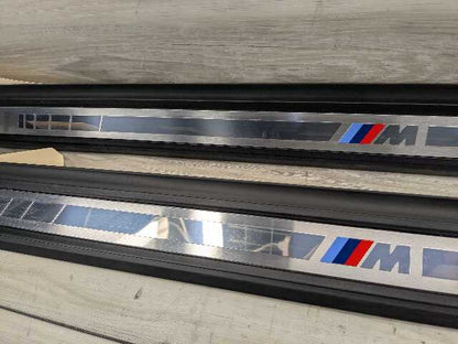 OEM BMW G22 G42 M SPORT Front Left Right Door Sill Plate Molding Trim SET