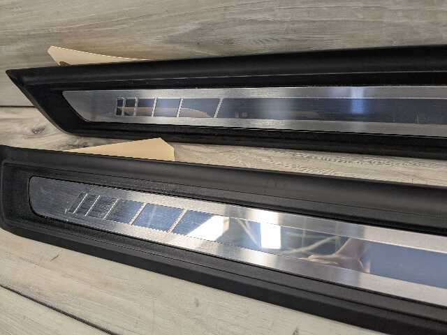 OEM BMW G22 G42 M SPORT Front Left Right Door Sill Plate Molding Trim SET