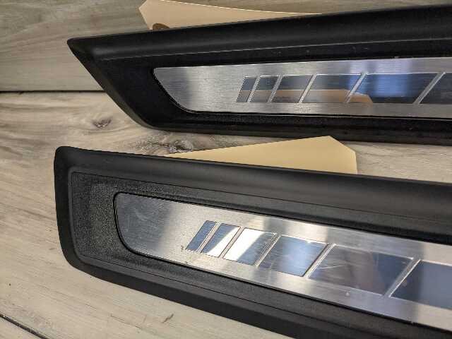 OEM BMW G22 G42 M SPORT Front Left Right Door Sill Plate Molding Trim SET
