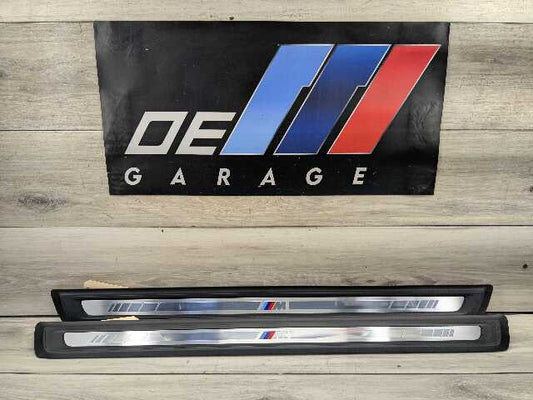 OEM BMW G22 G42 M SPORT Front Left Right Door Sill Plate Molding Trim SET