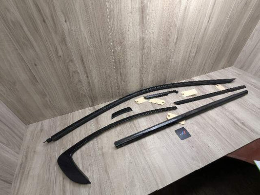 22-25 OEM BMW G42 G87 Right Passenger Side Door Belt Molding Trim SHADOW GLOSS
