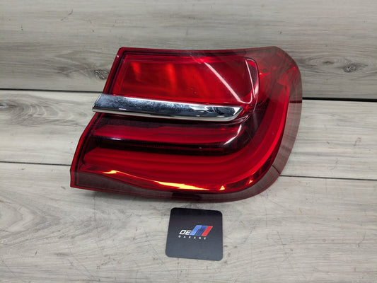 16-19 OEM BMW G12 740 750 M760 B7 Rear Right Passenger Side Outer Tail Light LED