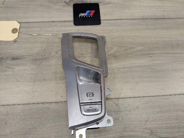 16-19 OEM BMW G11 G12 740 750 M760 Parking Brake Auto Hold Switch Trim Cover